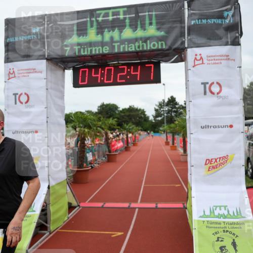 15.06.2025 - 7 Türme Triathlon Michael Strokosch http://msf.ph/oto/7972890 15.06.2025 14:02:46 Ziel 371, 504, 793, 1023 meine-sportfotos.de