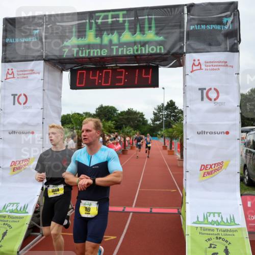 15.06.2025 - 7 Türme Triathlon Michael Strokosch http://msf.ph/oto/7973016 15.06.2025 14:03:14 Ziel 366, 571, 709, 1060, 1088 meine-sportfotos.de