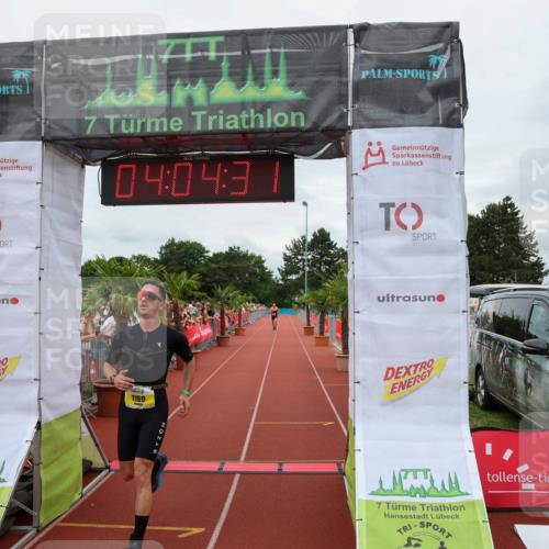 15.06.2025 - 7 Türme Triathlon Michael Strokosch http://msf.ph/oto/7973415 15.06.2025 14:04:31 Ziel 605, 988, 1169 meine-sportfotos.de