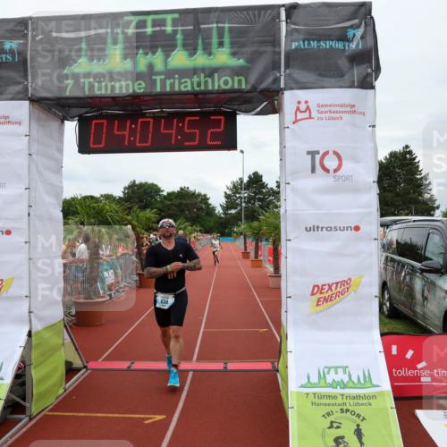 15.06.2025 - 7 Türme Triathlon Michael Strokosch http://msf.ph/oto/7973496 15.06.2025 14:04:52 Ziel 630, 837 meine-sportfotos.de