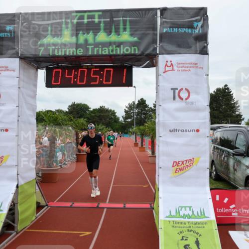 15.06.2025 - 7 Türme Triathlon Michael Strokosch http://msf.ph/oto/7973537 15.06.2025 14:05:00 Ziel 439, 630, 837, 1024 meine-sportfotos.de