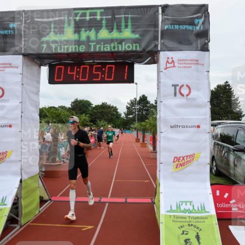 15.06.2025 - 7 Türme Triathlon Michael Strokosch http://msf.ph/oto/7973543 15.06.2025 14:05:01 Ziel 439, 837, 1024 meine-sportfotos.de