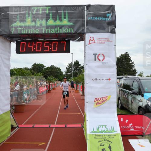 15.06.2025 - 7 Türme Triathlon Michael Strokosch http://msf.ph/oto/7973592 15.06.2025 14:05:06 Ziel 439, 465, 1024 meine-sportfotos.de