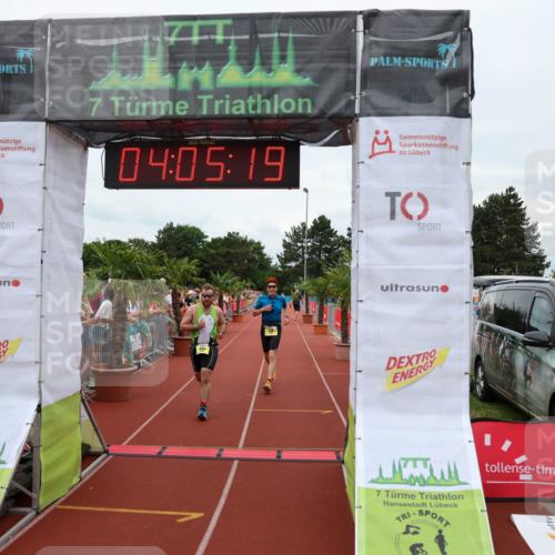 15.06.2025 - 7 Türme Triathlon Michael Strokosch http://msf.ph/oto/7973686 15.06.2025 14:05:19 Ziel 846, 974, 1097 meine-sportfotos.de