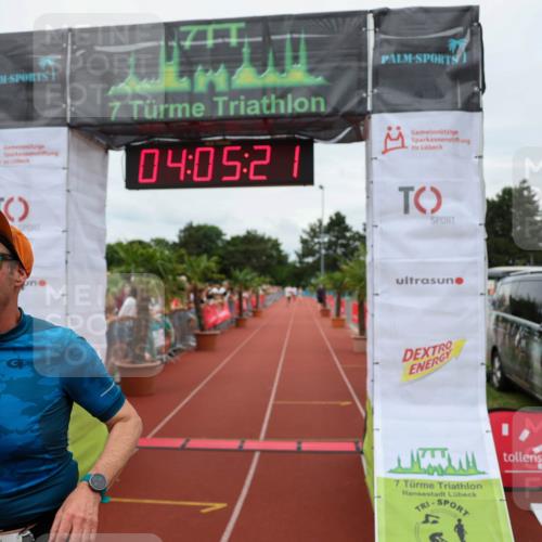 15.06.2025 - 7 Türme Triathlon Michael Strokosch http://msf.ph/oto/7973722 15.06.2025 14:05:21 Ziel 846, 974, 1097 meine-sportfotos.de