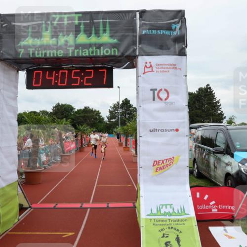 15.06.2025 - 7 Türme Triathlon Michael Strokosch http://msf.ph/oto/7973727 15.06.2025 14:05:27 Ziel 757, 846, 974, 1144 meine-sportfotos.de