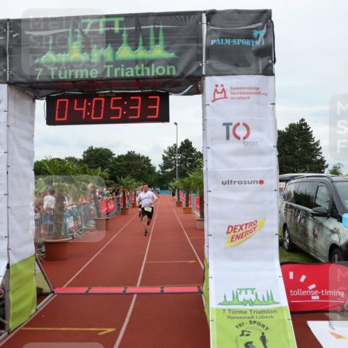 15.06.2025 - 7 Türme Triathlon Michael Strokosch http://msf.ph/oto/7973783 15.06.2025 14:05:32 Ziel 757, 926, 1139, 1144 meine-sportfotos.de