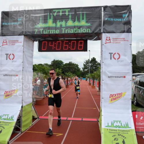15.06.2025 - 7 Türme Triathlon Michael Strokosch http://msf.ph/oto/7974010 15.06.2025 14:06:08 Ziel 657, 743, 1044, 1136 meine-sportfotos.de