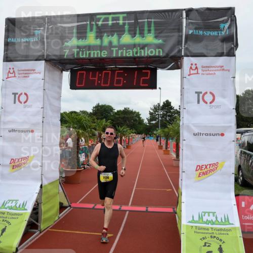 15.06.2025 - 7 Türme Triathlon Michael Strokosch http://msf.ph/oto/7974044 15.06.2025 14:06:12 Ziel 743, 1044, 1136 meine-sportfotos.de