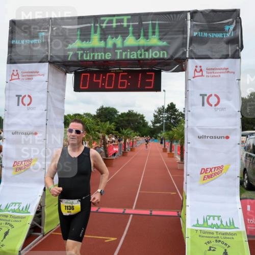 15.06.2025 - 7 Türme Triathlon Michael Strokosch http://msf.ph/oto/7974055 15.06.2025 14:06:12 Ziel 743, 1044, 1136 meine-sportfotos.de
