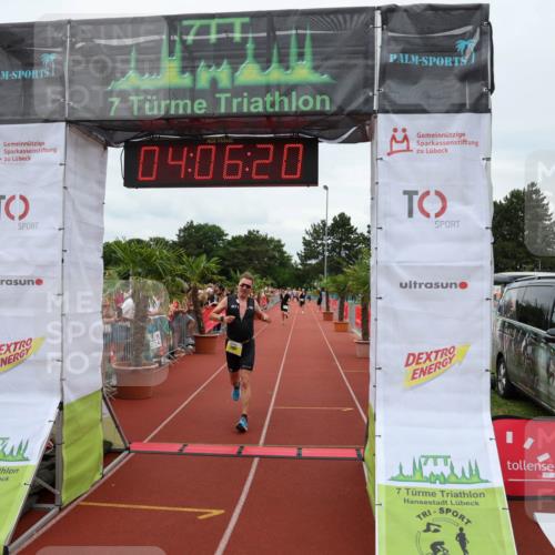 15.06.2025 - 7 Türme Triathlon Michael Strokosch http://msf.ph/oto/7974066 15.06.2025 14:06:20 Ziel 1187 meine-sportfotos.de
