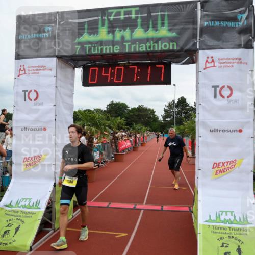 15.06.2025 - 7 Türme Triathlon Michael Strokosch http://msf.ph/oto/7974447 15.06.2025 14:07:17 Ziel 1057, 1110, 1186 meine-sportfotos.de