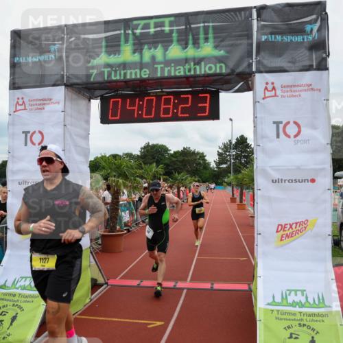 15.06.2025 - 7 Türme Triathlon Michael Strokosch http://msf.ph/oto/7974818 15.06.2025 14:08:23 Ziel 194, 899, 1127, 1138 meine-sportfotos.de