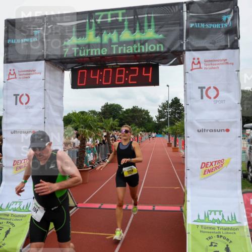 15.06.2025 - 7 Türme Triathlon Michael Strokosch http://msf.ph/oto/7974834 15.06.2025 14:08:24 Ziel 194, 1127, 1138 meine-sportfotos.de