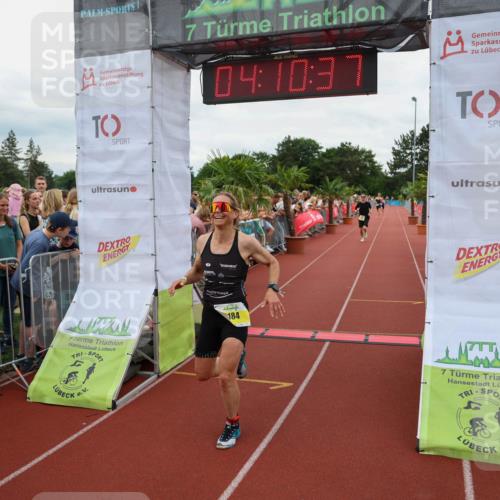15.06.2025 - 7 Türme Triathlon Michael Strokosch http://msf.ph/oto/7975762 15.06.2025 14:10:36 Ziel 661, 990, 1157, 1184 meine-sportfotos.de