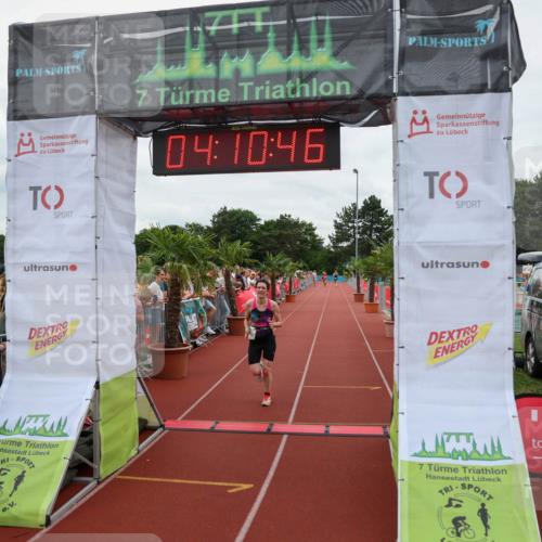 15.06.2025 - 7 Türme Triathlon Michael Strokosch http://msf.ph/oto/7975815 15.06.2025 14:10:46 Ziel 195, 826, 1157 meine-sportfotos.de