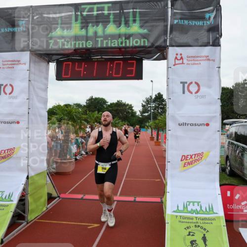 15.06.2025 - 7 Türme Triathlon Michael Strokosch http://msf.ph/oto/7975938 15.06.2025 14:11:03 Ziel 363, 640, 944, 1121 meine-sportfotos.de