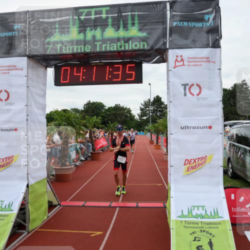 15.06.2025 - 7 Türme Triathlon Michael Strokosch http://msf.ph/oto/7979927 15.06.2025 14:11:35 Ziel 540, 865 meine-sportfotos.de