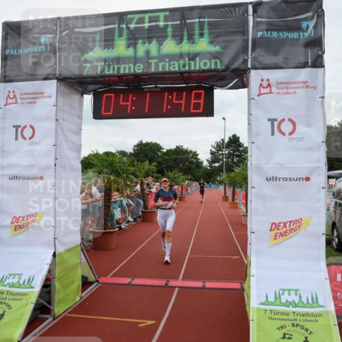 15.06.2025 - 7 Türme Triathlon Michael Strokosch http://msf.ph/oto/7980089 15.06.2025 14:11:48 Ziel 443, 543, 732 meine-sportfotos.de
