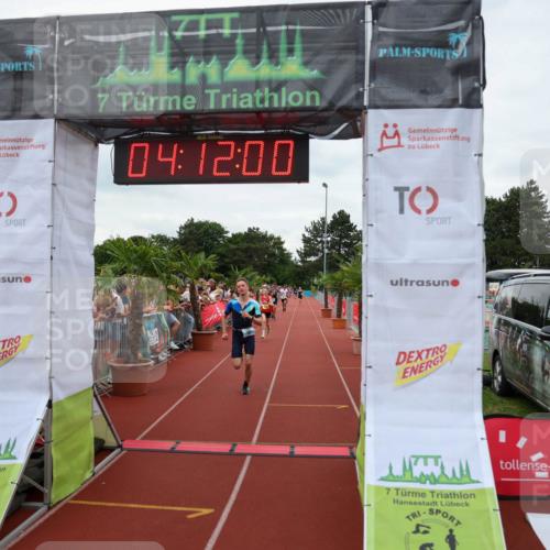 15.06.2025 - 7 Türme Triathlon Michael Strokosch http://msf.ph/oto/7980197 15.06.2025 14:12:00 Ziel 389, 537, 1056 meine-sportfotos.de