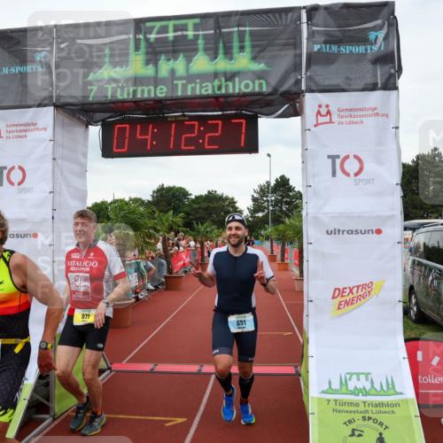15.06.2025 - 7 Türme Triathlon Michael Strokosch http://msf.ph/oto/7980557 15.06.2025 14:12:27 Ziel 530, 651, 877 meine-sportfotos.de