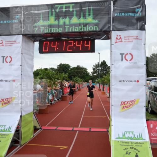 15.06.2025 - 7 Türme Triathlon Michael Strokosch http://msf.ph/oto/7980715 15.06.2025 14:12:44 Ziel 752, 875, 918 meine-sportfotos.de