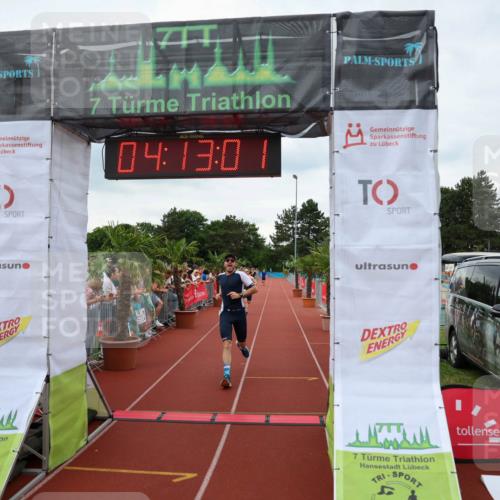 15.06.2025 - 7 Türme Triathlon Michael Strokosch http://msf.ph/oto/7980879 15.06.2025 14:13:01 Ziel 412, 628, 892 meine-sportfotos.de