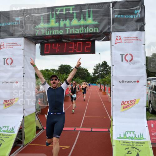 15.06.2025 - 7 Türme Triathlon Michael Strokosch http://msf.ph/oto/7980926 15.06.2025 14:13:02 Ziel 412, 628, 892 meine-sportfotos.de