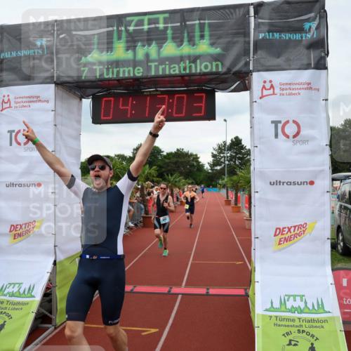 15.06.2025 - 7 Türme Triathlon Michael Strokosch http://msf.ph/oto/7980931 15.06.2025 14:13:02 Ziel 412, 628, 892 meine-sportfotos.de