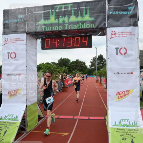 15.06.2025 - 7 Türme Triathlon Michael Strokosch http://msf.ph/oto/7980979 15.06.2025 14:13:04 Ziel 412, 628, 892 meine-sportfotos.de