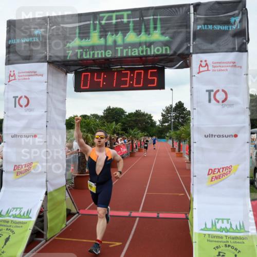 15.06.2025 - 7 Türme Triathlon Michael Strokosch http://msf.ph/oto/7981027 15.06.2025 14:13:05 Ziel 412, 628, 892 meine-sportfotos.de
