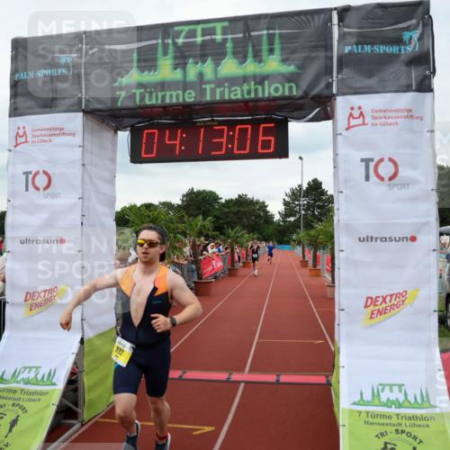 15.06.2025 - 7 Türme Triathlon Michael Strokosch http://msf.ph/oto/7981039 15.06.2025 14:13:05 Ziel 412, 628, 892 meine-sportfotos.de