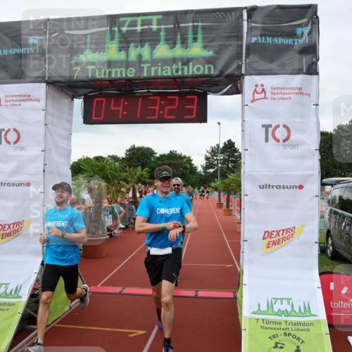 15.06.2025 - 7 Türme Triathlon Michael Strokosch http://msf.ph/oto/7981273 15.06.2025 14:13:22 Ziel 545 meine-sportfotos.de