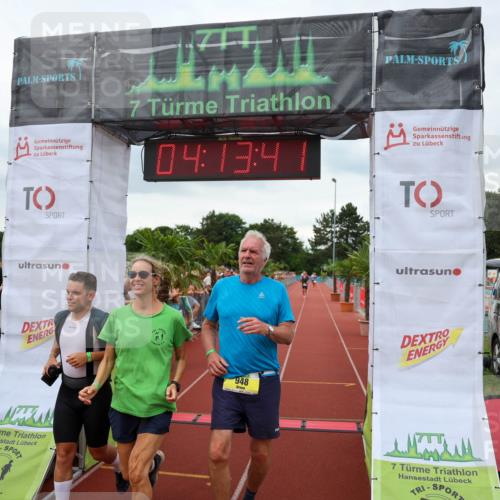 15.06.2025 - 7 Türme Triathlon Michael Strokosch http://msf.ph/oto/7981636 15.06.2025 14:13:41 Ziel 591, 638, 798, 948 meine-sportfotos.de