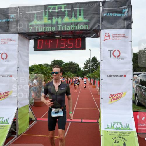 15.06.2025 - 7 Türme Triathlon Michael Strokosch http://msf.ph/oto/7981763 15.06.2025 14:13:50 Ziel 397, 446, 674, 749 meine-sportfotos.de