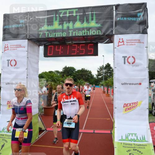 15.06.2025 - 7 Türme Triathlon Michael Strokosch http://msf.ph/oto/7981865 15.06.2025 14:13:55 Ziel 397, 445, 446, 674, 749, 1078 meine-sportfotos.de