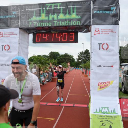 15.06.2025 - 7 Türme Triathlon Michael Strokosch http://msf.ph/oto/7981961 15.06.2025 14:14:03 Ziel 445, 712, 1078 meine-sportfotos.de