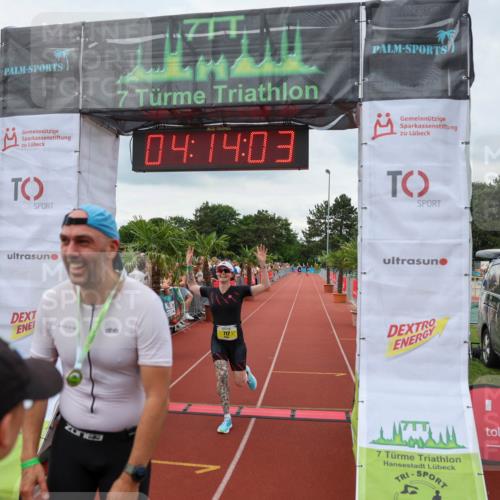 15.06.2025 - 7 Türme Triathlon Michael Strokosch http://msf.ph/oto/7981967 15.06.2025 14:14:03 Ziel 445, 712, 1078 meine-sportfotos.de