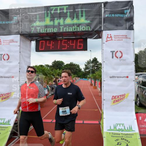 15.06.2025 - 7 Türme Triathlon Michael Strokosch http://msf.ph/oto/7982925 15.06.2025 14:15:46 Ziel 644, 1137 meine-sportfotos.de