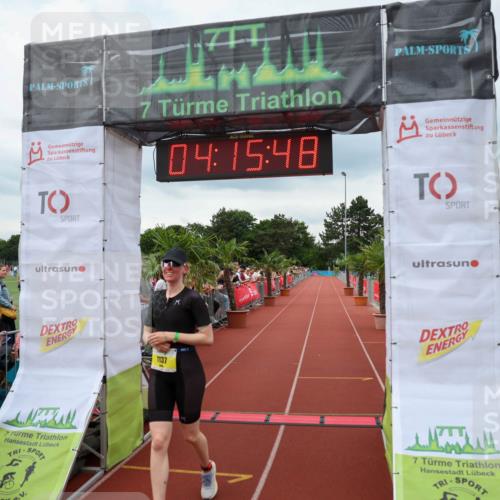 15.06.2025 - 7 Türme Triathlon Michael Strokosch http://msf.ph/oto/7982943 15.06.2025 14:15:48 Ziel 644, 1137 meine-sportfotos.de