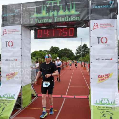 15.06.2025 - 7 Türme Triathlon Michael Strokosch http://msf.ph/oto/7984536 15.06.2025 14:17:50 Ziel 648, 681, 721, 922, 1195 meine-sportfotos.de
