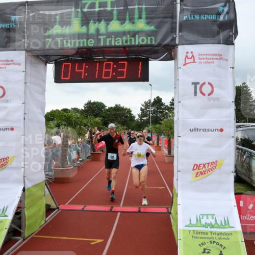 15.06.2025 - 7 Türme Triathlon Michael Strokosch http://msf.ph/oto/7985108 15.06.2025 14:18:31 Ziel 550, 720, 925, 1161 meine-sportfotos.de