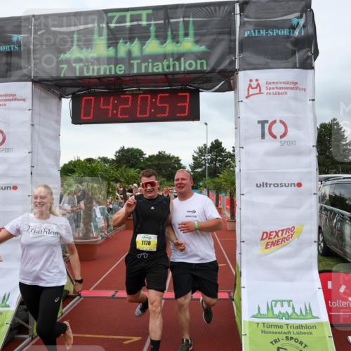 15.06.2025 - 7 Türme Triathlon Michael Strokosch http://msf.ph/oto/7987794 15.06.2025 14:20:53 Ziel 602, 954, 1178 meine-sportfotos.de