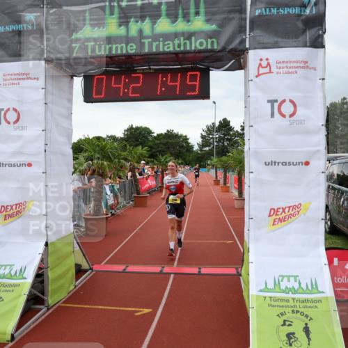 15.06.2025 - 7 Türme Triathlon Michael Strokosch http://msf.ph/oto/7988305 15.06.2025 14:21:49 Ziel 400, 470, 1148 meine-sportfotos.de