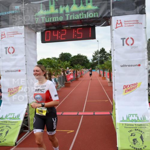 15.06.2025 - 7 Türme Triathlon Michael Strokosch http://msf.ph/oto/7988343 15.06.2025 14:21:50 Ziel 470, 1148 meine-sportfotos.de