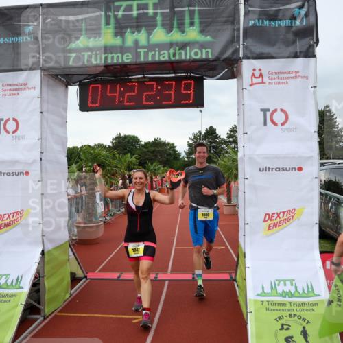 15.06.2025 - 7 Türme Triathlon Michael Strokosch http://msf.ph/oto/7988761 15.06.2025 14:22:38 Ziel 1000, 1042 meine-sportfotos.de