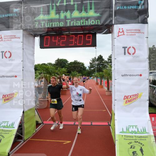 15.06.2025 - 7 Türme Triathlon Michael Strokosch http://msf.ph/oto/7989239 15.06.2025 14:23:09 Ziel 510, 1089, 1099 meine-sportfotos.de