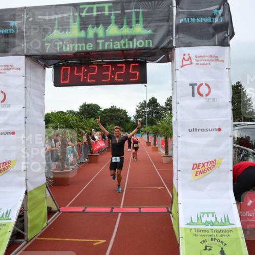 15.06.2025 - 7 Türme Triathlon Michael Strokosch http://msf.ph/oto/7989506 15.06.2025 14:23:24 Ziel 531, 558, 839, 962, 1039, 1113 meine-sportfotos.de