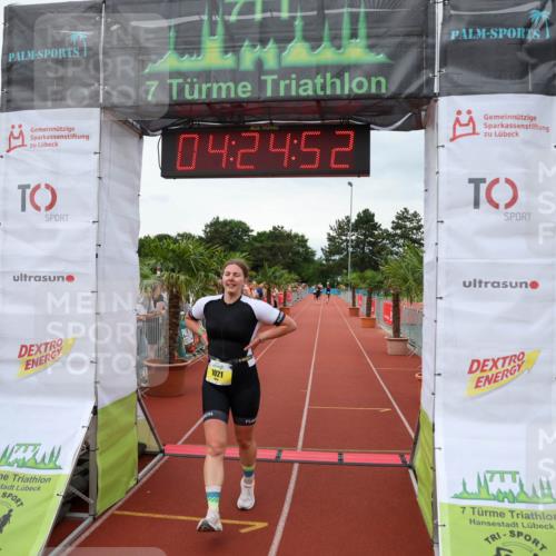 15.06.2025 - 7 Türme Triathlon Michael Strokosch http://msf.ph/oto/7991012 15.06.2025 14:24:51 Ziel 575, 764, 1021, 1046 meine-sportfotos.de