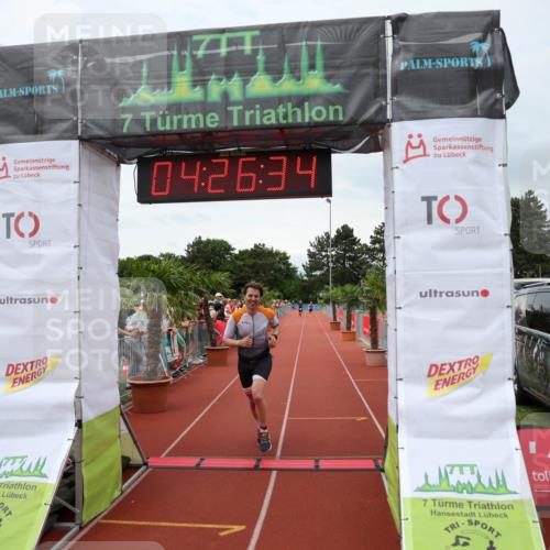 15.06.2025 - 7 Türme Triathlon Michael Strokosch http://msf.ph/oto/7992605 15.06.2025 14:26:33 Ziel 438, 725 meine-sportfotos.de